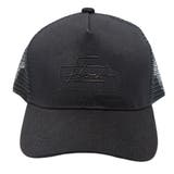 ブラック×ブラック | シリコンプリント BBキャップ / メッシュ | SVEC