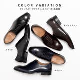 ホールカット レザー ドレスシューズ / プレーントゥ レースアップ | SVEC | 詳細画像9