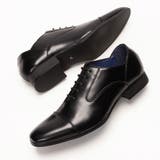 ブラック | かかとが踏める ストレートチップ ビジネスシューズ / 内羽根 | SVEC