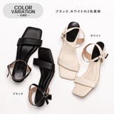 ヒール アンクルストラップ サンダル | SVEC | 詳細画像9
