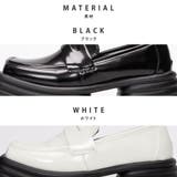 チャンキーソール スクエアトゥ コインローファー | SVEC | 詳細画像9