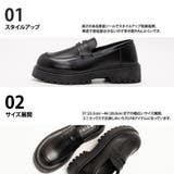 厚底 コインローファー / スリッポン | SVEC | 詳細画像6