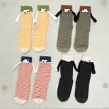 手を繋ぐ靴下 靴下 レディース | SVEC | 詳細画像1 