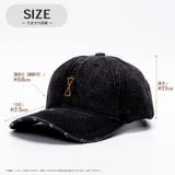 ポイント刺繍キャップ ヴィンテージ/ダメージ加工 | SVEC | 詳細画像3