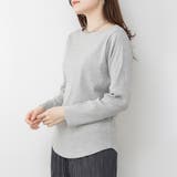 リブ ボートネック カットソー / 長袖 | SVEC | 詳細画像9