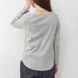 リブ ボートネック カットソー / 長袖 | SVEC | 詳細画像10