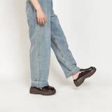 ブラウン | ベルトポイント 厚底 サボサンダル | SVEC