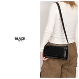 ブラック | ベルトストラップ ショルダーバッグ | SVEC