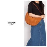 ハーフムーン スエード ショルダーバッグ | SVEC | 詳細画像12