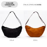 ハーフムーン スエード ショルダーバッグ | SVEC | 詳細画像4