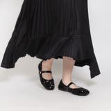 ブラック | スパンコール メリージェーン パンプス | SVEC