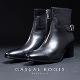 サイドベルト ヒールブーツ / サイドジップ | SVEC | 詳細画像1 