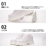 ハイソール レザー ロートップスニーカー | SVEC | 詳細画像11