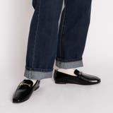 スクエアトゥ ぺたんこ ビットローファー / スリッポン | SVEC | 詳細画像18