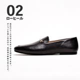 スクエアトゥ ぺたんこ ビットローファー / スリッポン | SVEC | 詳細画像3