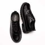 厚底 チャンキーソール Uチップ レースアップ スニーカー | SVEC | 詳細画像5 