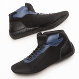 ブラックxネイビー | ドライビングシューズ / レーシング ハイカットスニーカー | SVEC