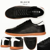ブラック | ジャーマントレーナー ローカットスニーカー レースアップスニーカー | SVEC