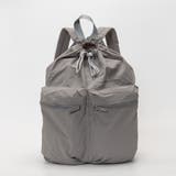 グレー | 巾着 ナイロンバックパック / リュックサック | SVEC