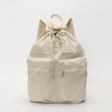 ホワイト | 巾着 ナイロンバックパック / リュックサック | SVEC