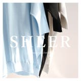 トップス レディース 透け感 | Sweet&Sheep | 詳細画像3