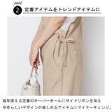 コットンリネン サイドリボンオールインワン オールインワン | Rejoule | 詳細画像4