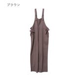 コットンリネン サイドリボンオールインワン オールインワン | Rejoule | 詳細画像8