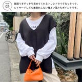 ニット ベスト フレアパンツ | Rejoule | 詳細画像3