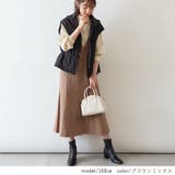 ブラウンミックス | ワンピース レディース ジャンパースカート | Rejoule