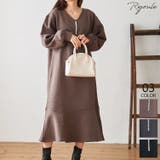 ワンピース ロングワンピース Vネック | Rejoule | 詳細画像1