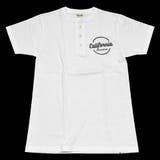 ホワイト | MALIBUFARM 3Bヘンリーネックプリント-Tシャツ | BACKHEAD