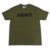 オリーブ | FOX OUTDOOR US AMRY ライセンス プリント-Tシャツ | BACKHEAD