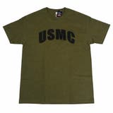 オリーブ | FOX OUTDOOR US MARINES ライセンス プリント-Tシャツ | BACKHEAD