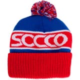 ブルー | SOCCO PONPON KNIT CAP | BACKHEAD