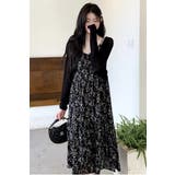 花柄キャミワンピース レディース ノースリーブ | Tannsu Dance | 詳細画像8 