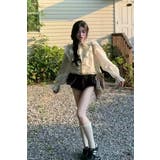 ハート柄×フリルの最強ガーリー♪ボウタイ付きシフォンブラウス 長袖トップス レデ… | Tannsu Dance | 詳細画像2 