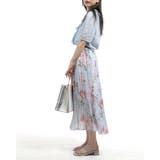 半袖フリル使いギャザー袖ブラウストップス 前ボタン シャツ | Tannsu Dance | 詳細画像9 