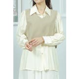 レイヤードブラウス ２点セットレディースブラウス秋冬春レディーストップス | Tannsu Dance | 詳細画像9 