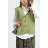 ニット ベスト 前開き | Tannsu Dance | 詳細画像13 