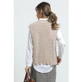 ニット ベスト 前開き | Tannsu Dance | 詳細画像7 