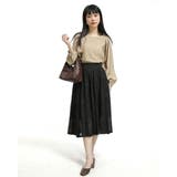 透け柄ミモレ丈フレアースカート 裏地付 | Tannsu Dance | 詳細画像11 