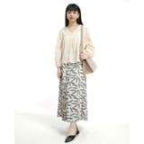 レディース レース使いVネックレース前開き長袖ブラウス | Tannsu Dance | 詳細画像16 