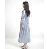 レディースラウンドネックギャザー切り替えコットンワンピース | Tannsu Dance | 詳細画像12 