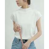 WHITE | ハイネック 半袖 レディース | Tannsu Dance