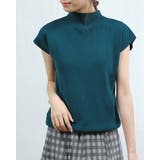 peacock blue | ハイネック 半袖 レディース | Tannsu Dance