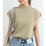 D.BEIGE | ハイネック 半袖 レディース | Tannsu Dance