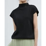 BLACK | ハイネック 半袖 レディース | Tannsu Dance