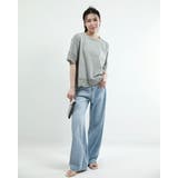 GRAY | tシャツ レディース かぎ針編み | Tannsu Dance