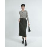 細い ボーダーカットソー ニットソー | Tannsu Dance | 詳細画像11 