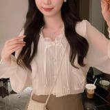 フリル ブラウス フリルブラウス | Tannsu Dance | 詳細画像2 